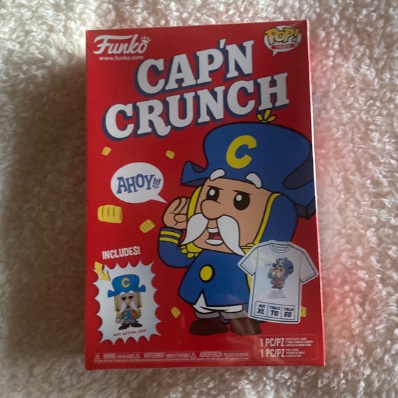 Funko Cap N Crunch T Shirt . Size XL. New - Picture 1 of 7